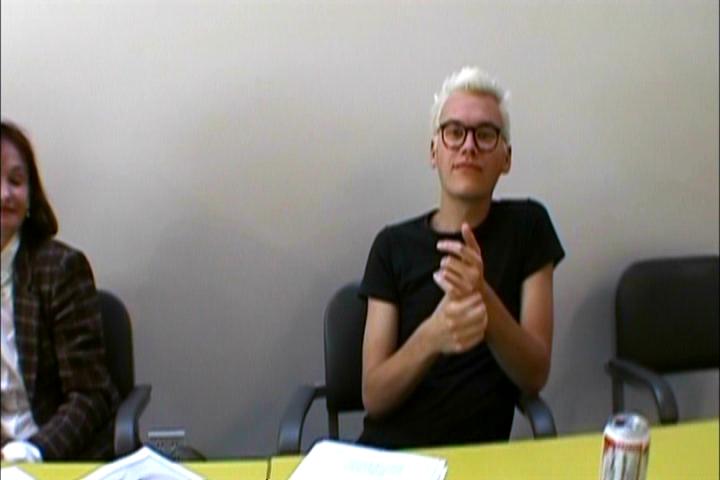 Director at Ellie's audition